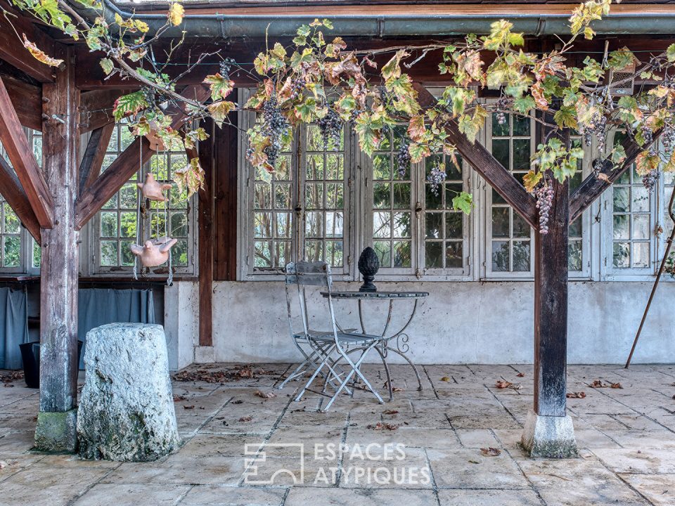 Ancien corps de ferme rénové proche de Chartres