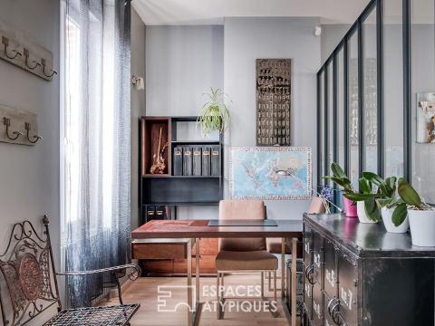 Maison bourgeoise revisitée avec jardin