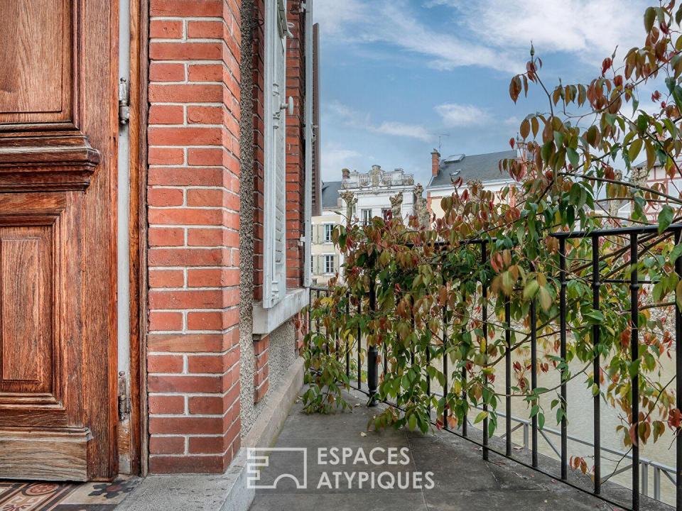 Maison de charme vue canal de Briare