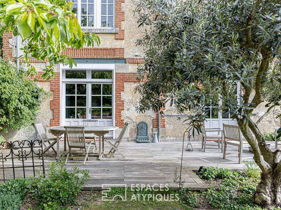 Maison de charme, ancienne corderie, au coeur de Jargeau