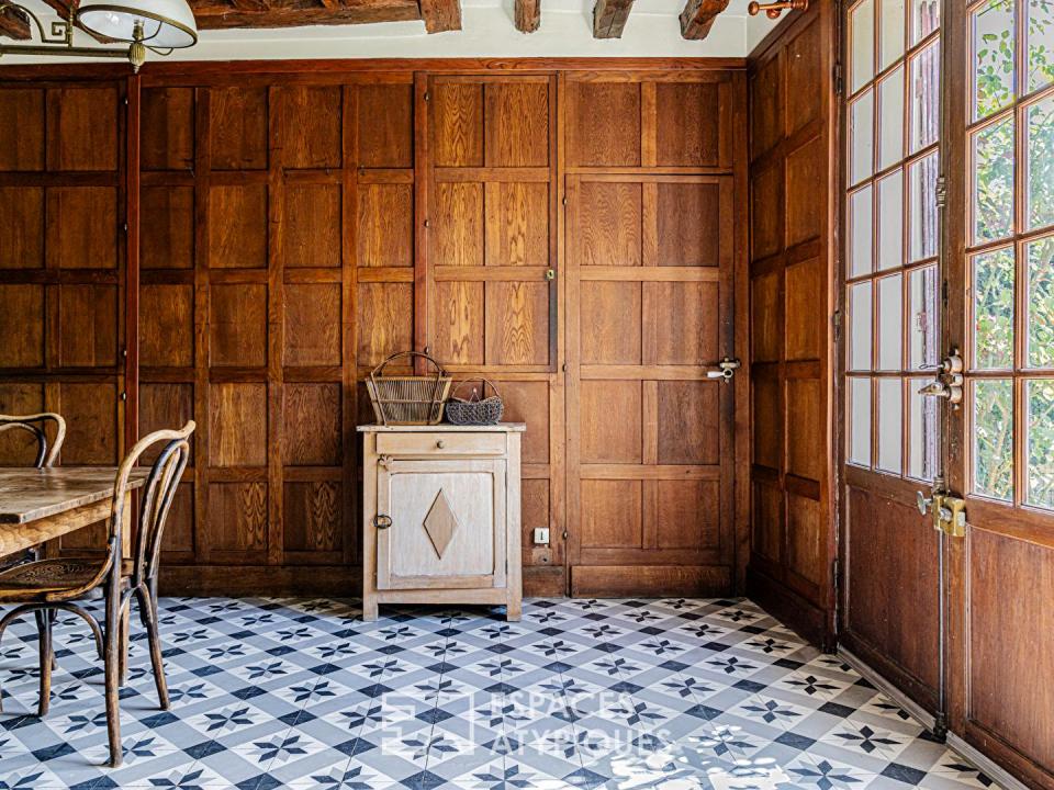Maison de caractère du début du XXe siècle au bord de l'Essonne