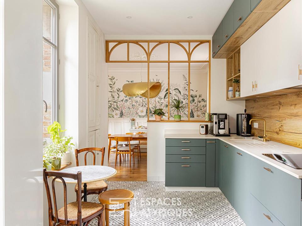 Maison de caractère autour d'un jardin intimiste