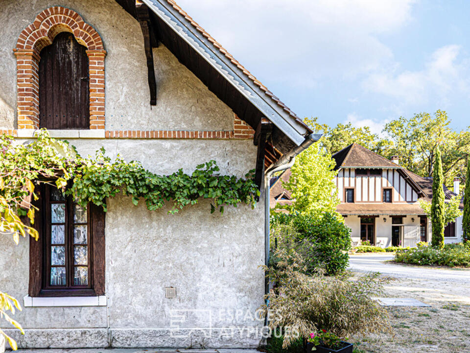 Demeure d'exception au coeur de la Sologne et ses gîtes indépendants