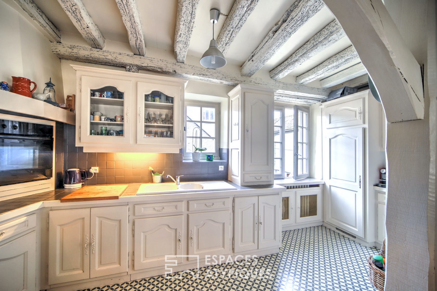 Charmante maison de ville avec cour
