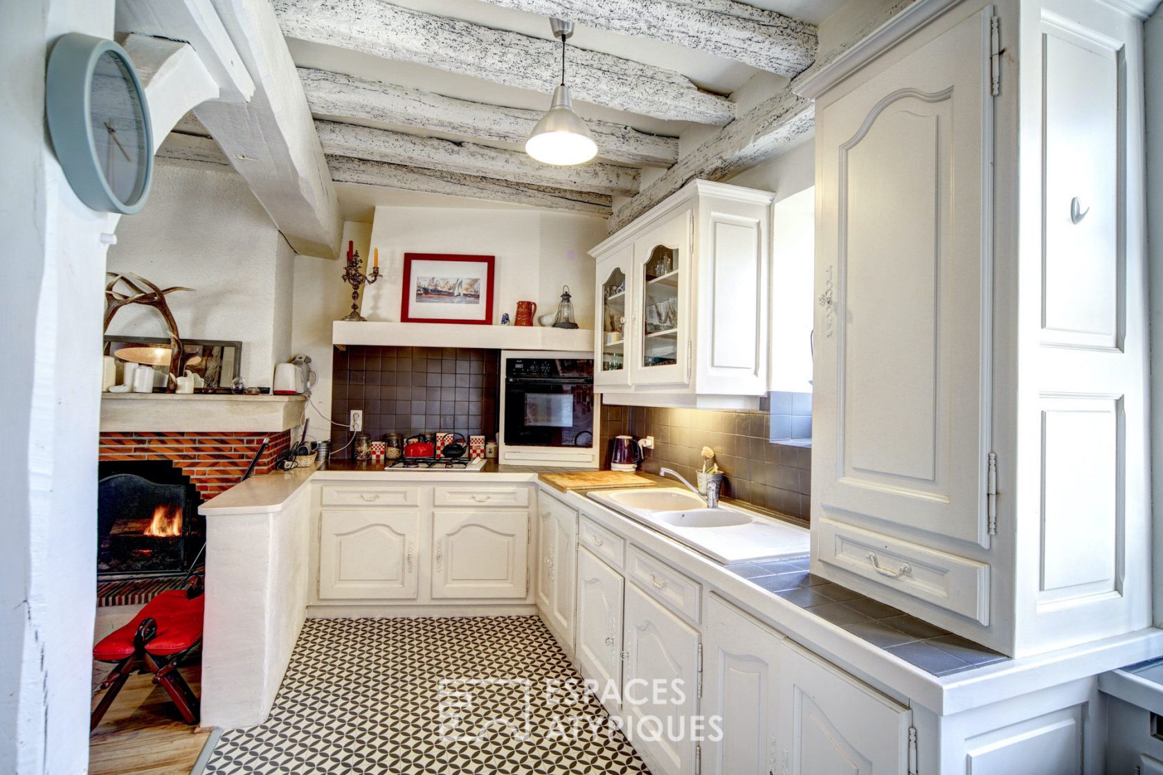 Charmante maison de ville avec cour