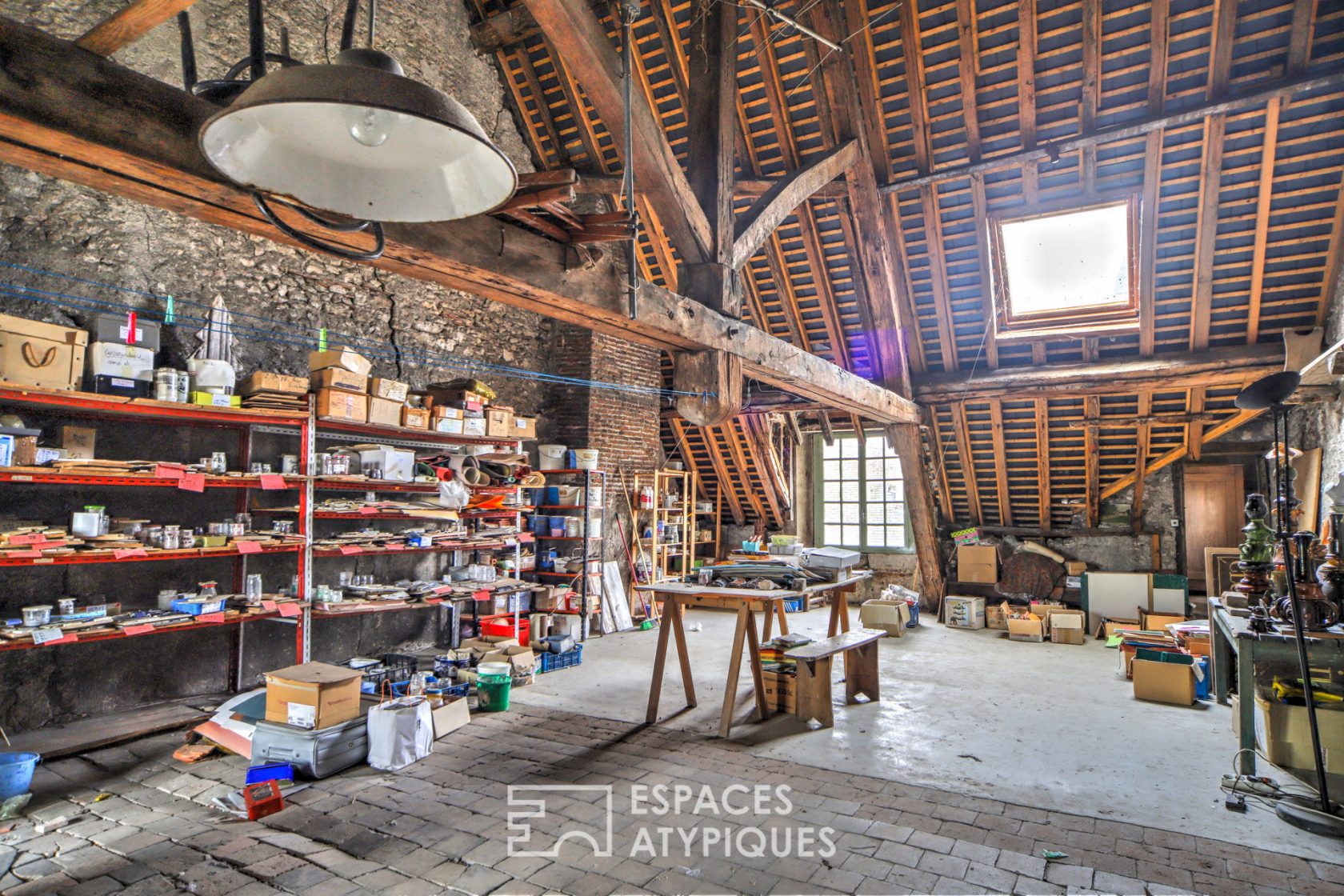 Hôtel particulier transformé en atelier d’artisanat d’Art