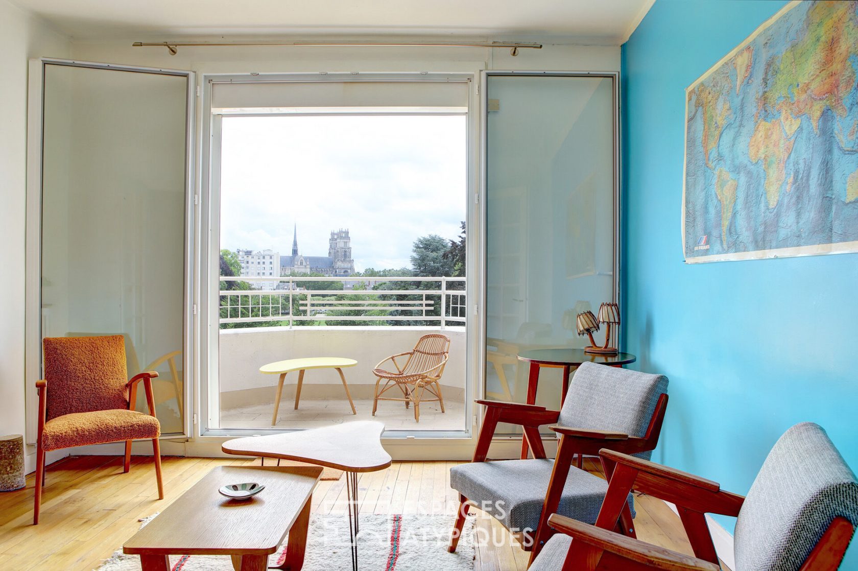 Appartement avec terrasse vue cathédrale