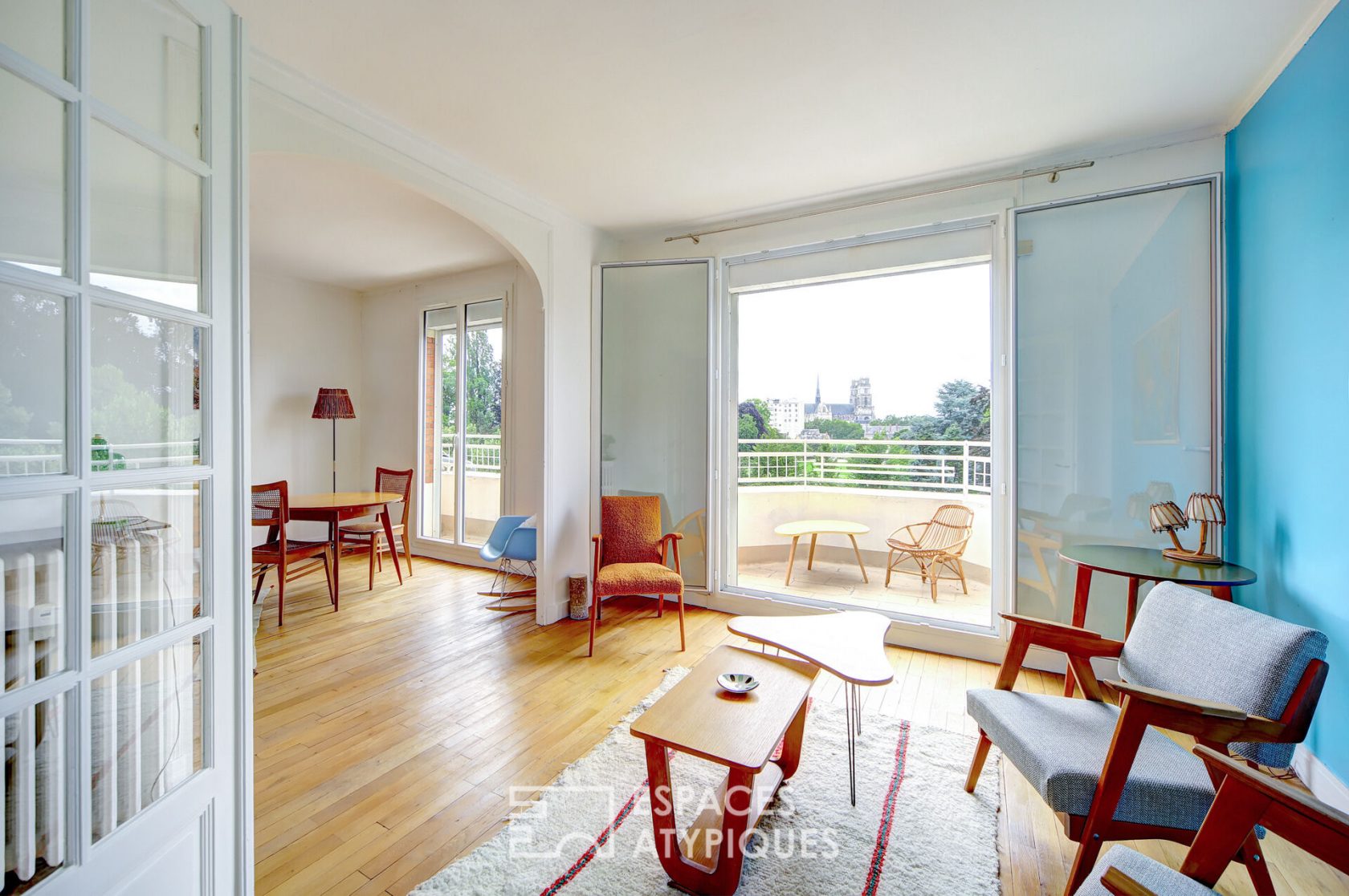 Appartement avec terrasse vue cathédrale