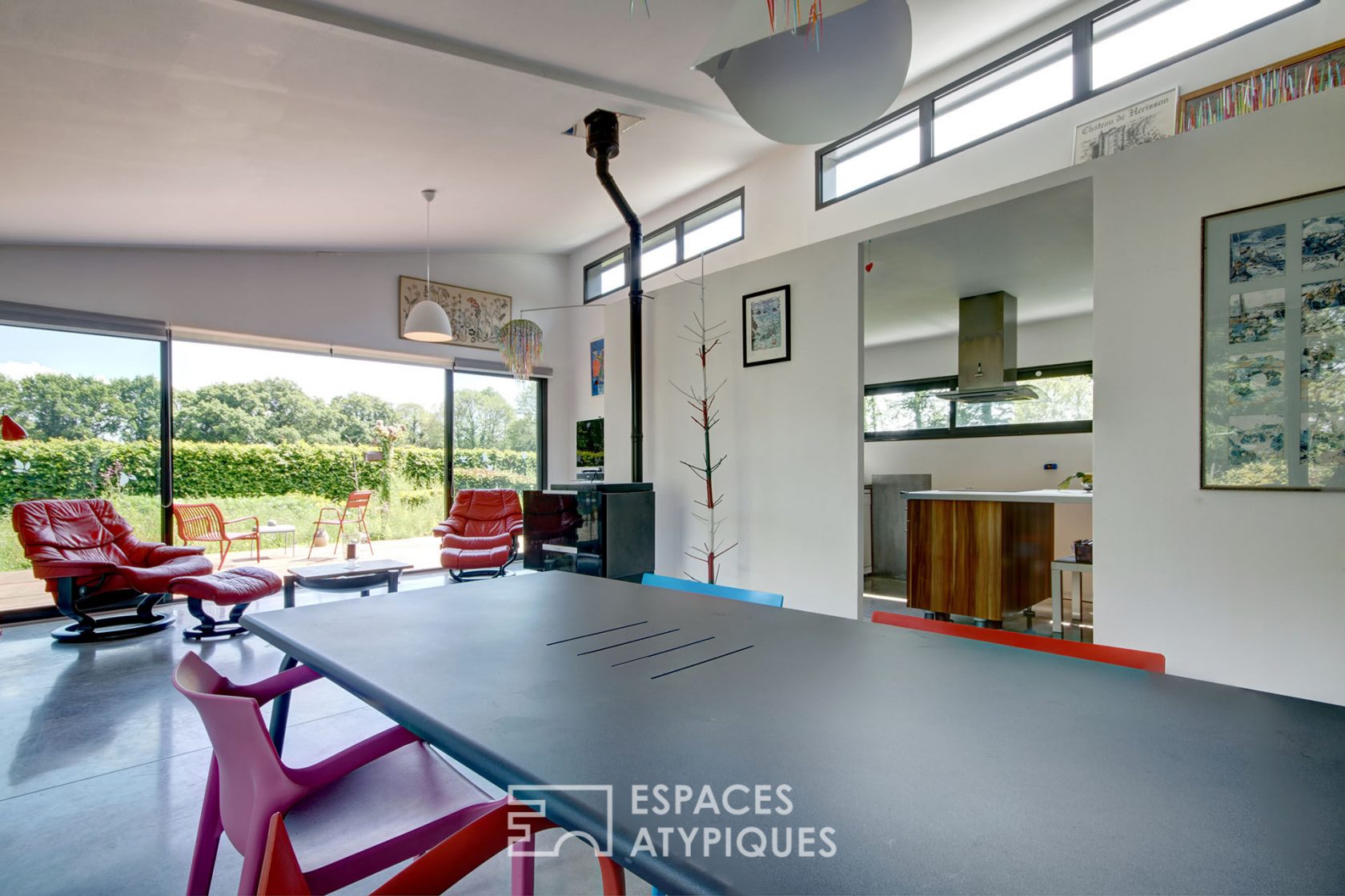 Maison d’architecte esprit loft