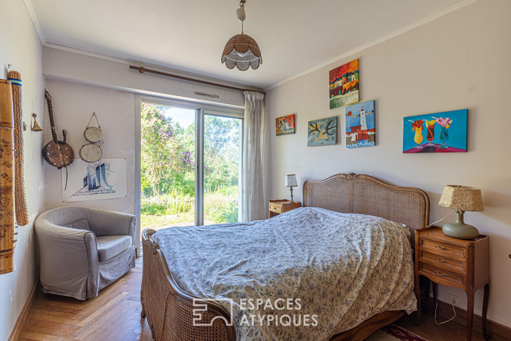 Maison à repenser au coeur d’un parc verdoyant