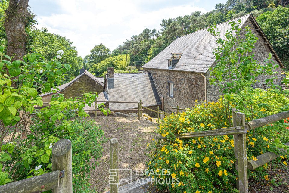 56200 SAINT MARTIN SUR OUST - Ancien Moulin avec gites et maison d'habitation - Réf. 224