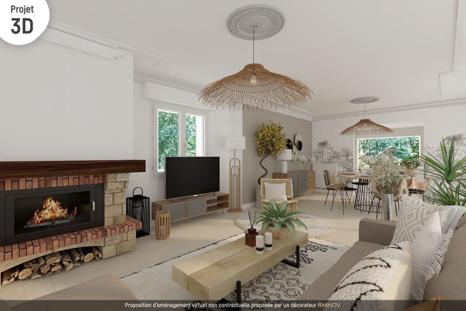 56270 PLOEMEUR - Maison familiale à rafraîchir au coeur d'une chênaie - Réf. 234