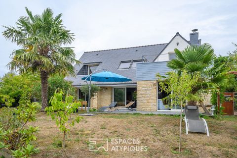 Lumineuse maison à pied des plages