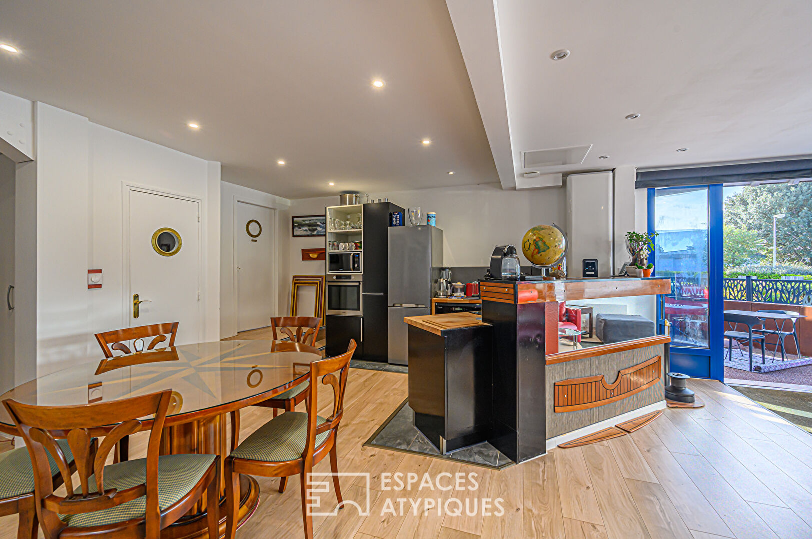 Appartement atypique rénové en bord de mer à Quiberon