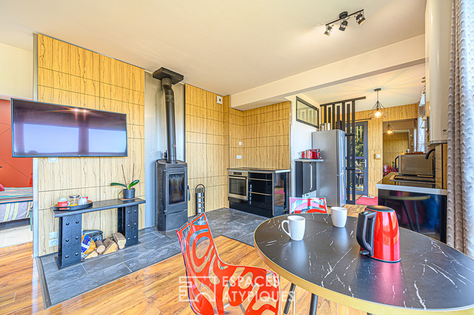 Appartement atypique rénové en bord de mer à Quiberon