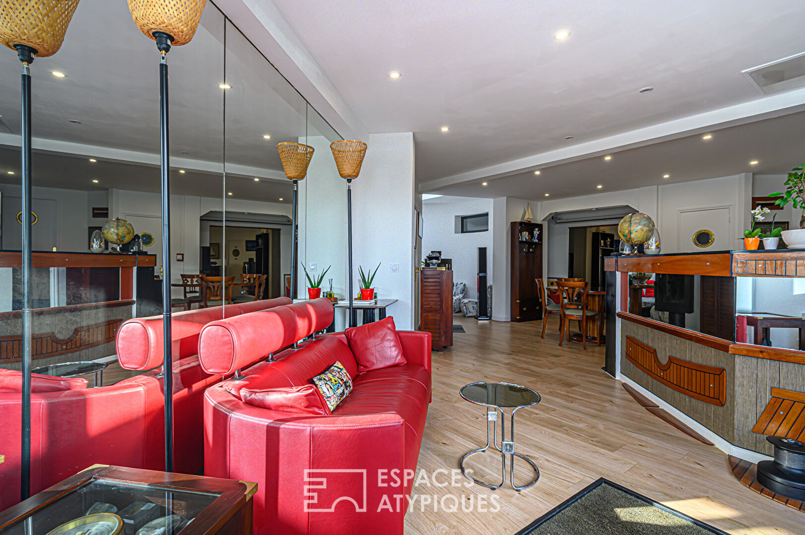 Appartement atypique rénové en bord de mer à Quiberon