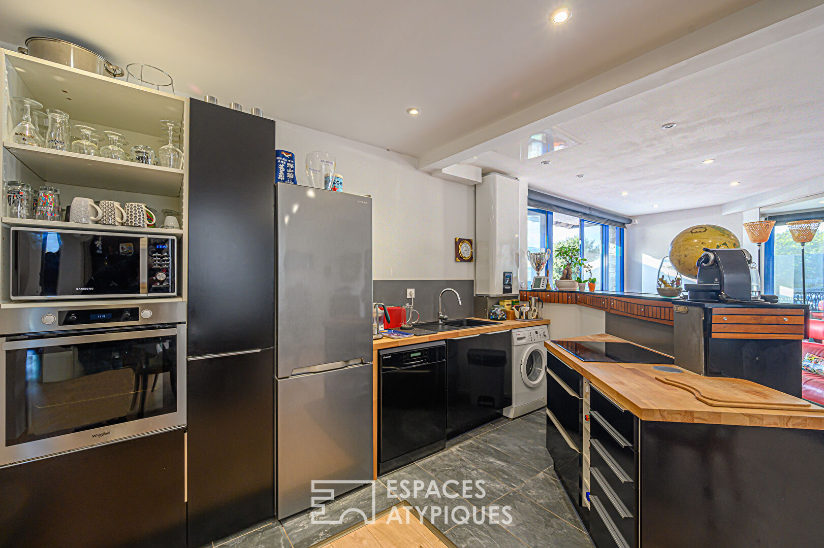 Appartement atypique rénové en bord de mer à Quiberon