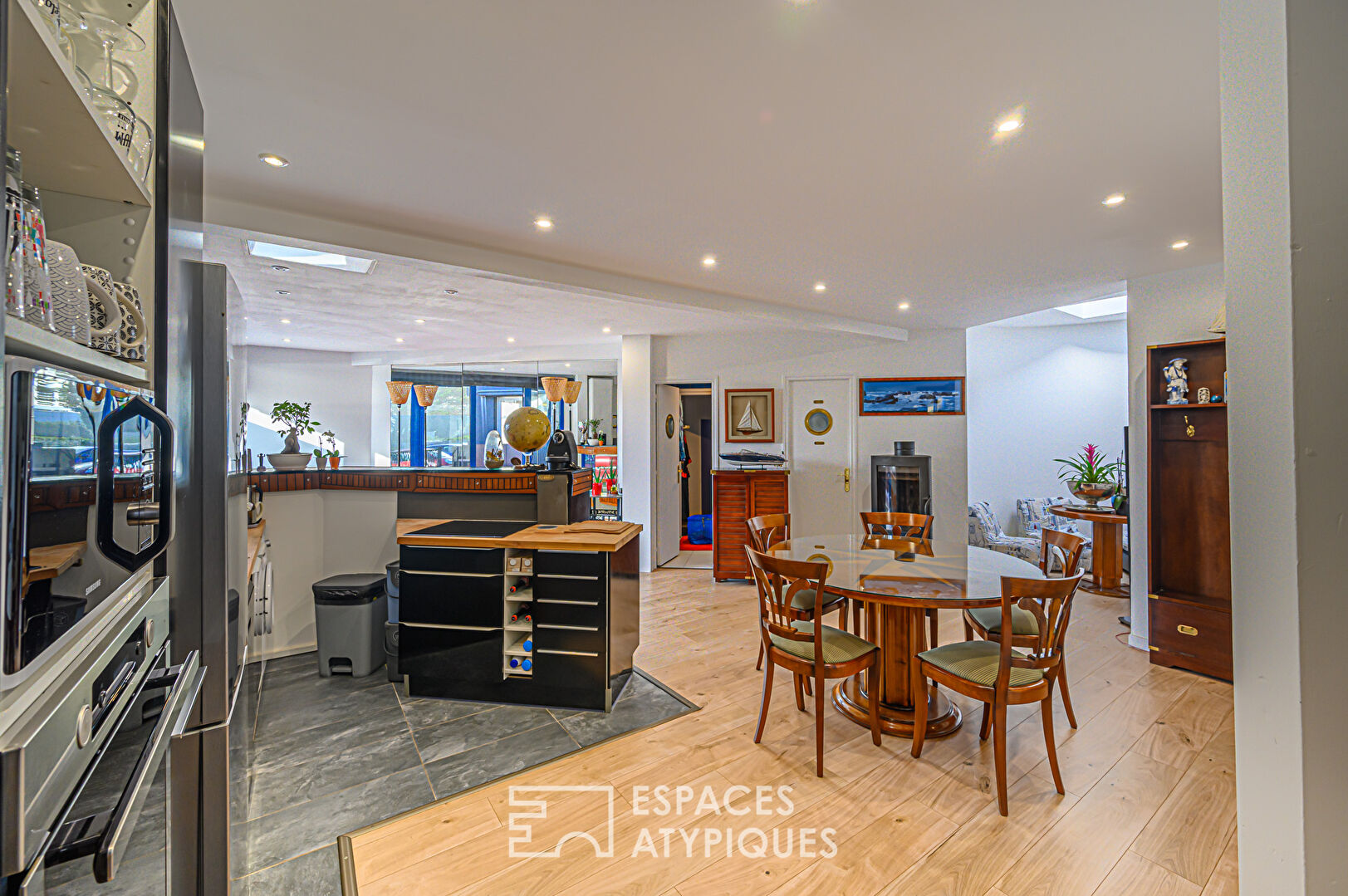 Appartement atypique rénové en bord de mer à Quiberon