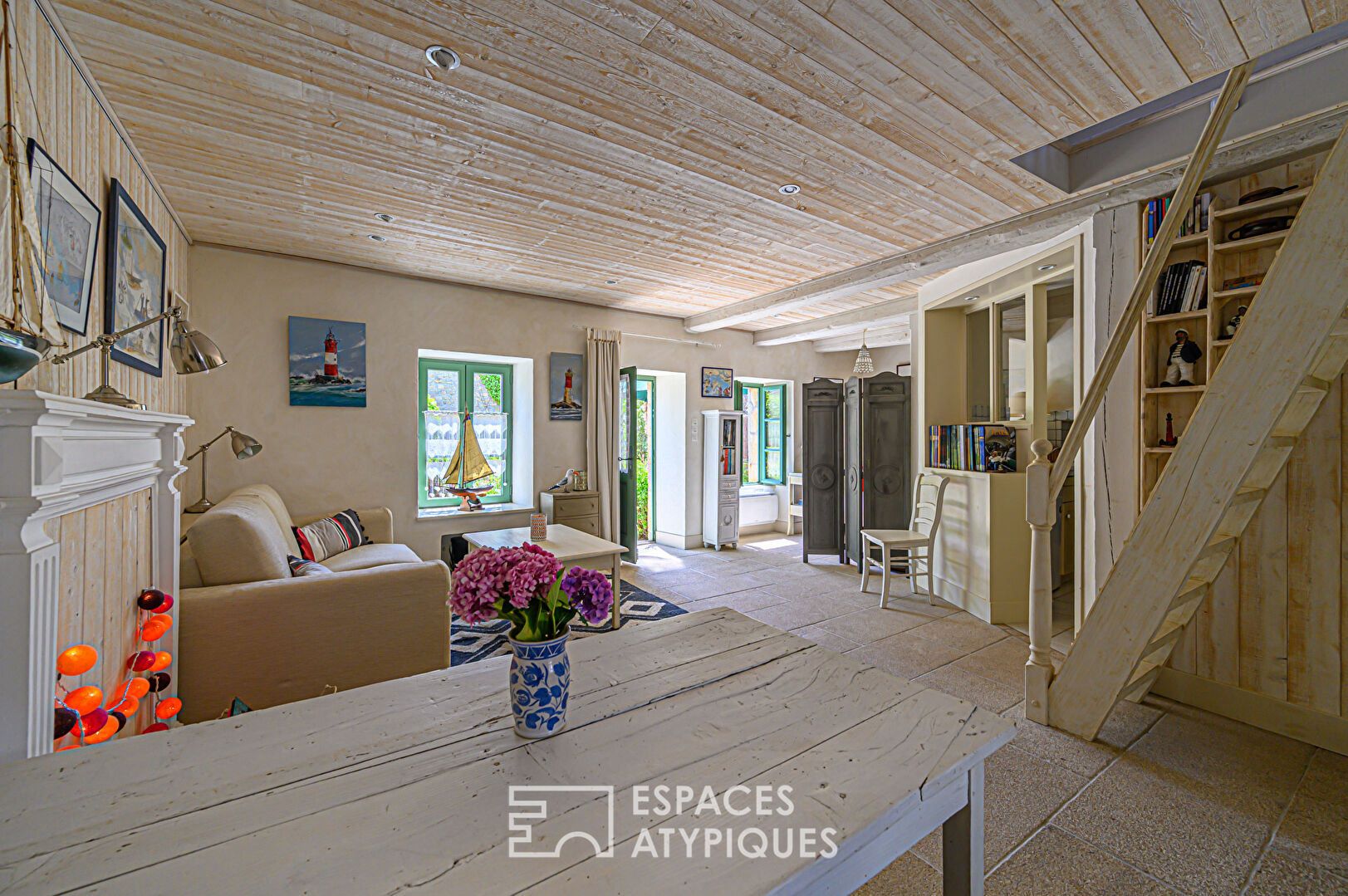 Maison de charme en plein coeur de l’Île-aux-Moines