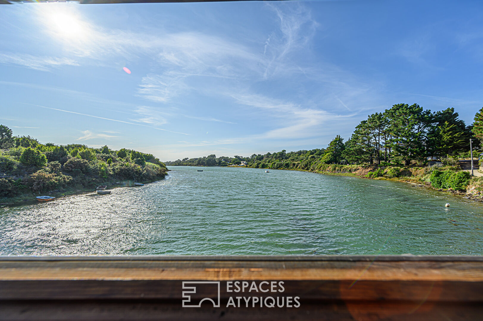 Authentique maison marine avec vue sur l’eau