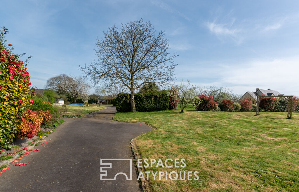 Maison de caractère avec jardin à dix minutes de Fougères