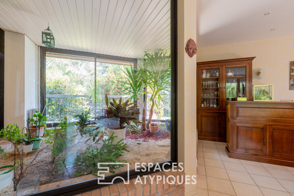 Maison d’architecte Seventies à quinze minutes au Sud de Rennes