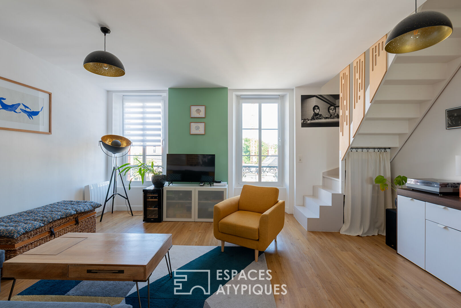 Charmant duplex avec jardin