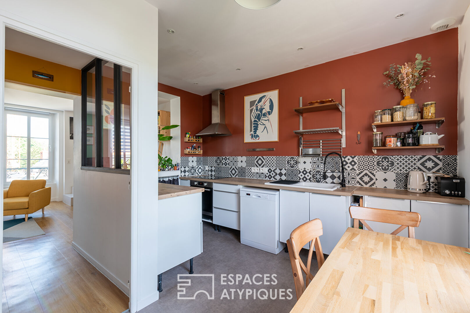 Charmant duplex avec jardin