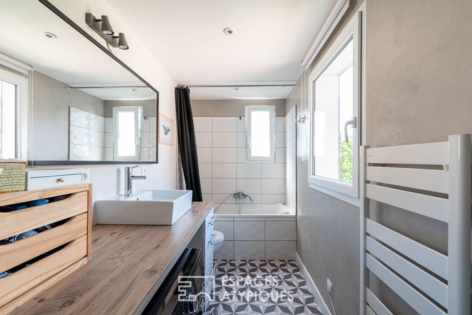 Charmant duplex avec jardin