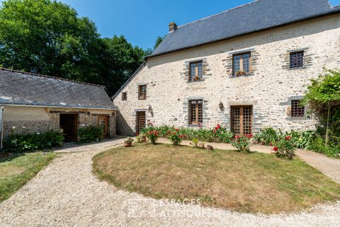 Charmante maison en pierre du XVIIe siècle à vingt minutes de Rennes