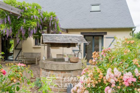 Généreuse familiale et son décor champêtre d’un hectare