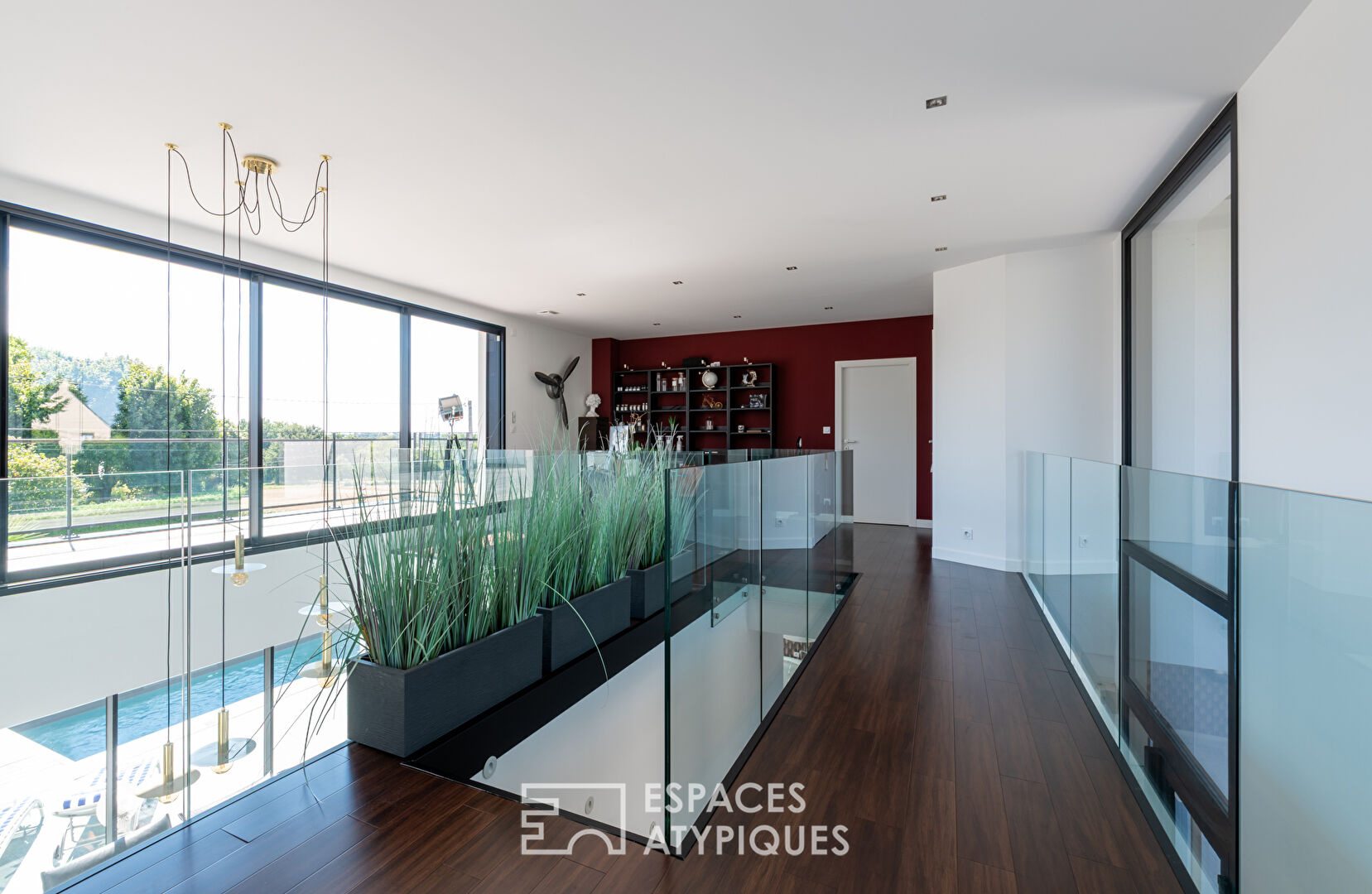 Villa style californien avec piscine