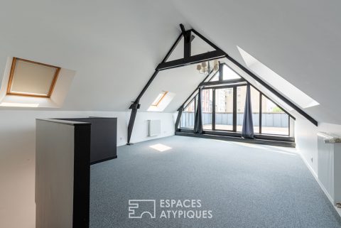 Maison Appartement avec grande terrasse – Rennes centre ville