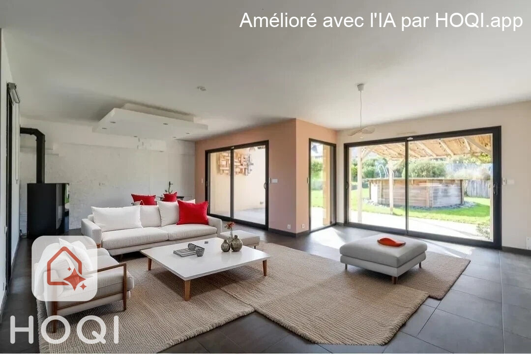 Contemporaine familiale avec vue contemplative