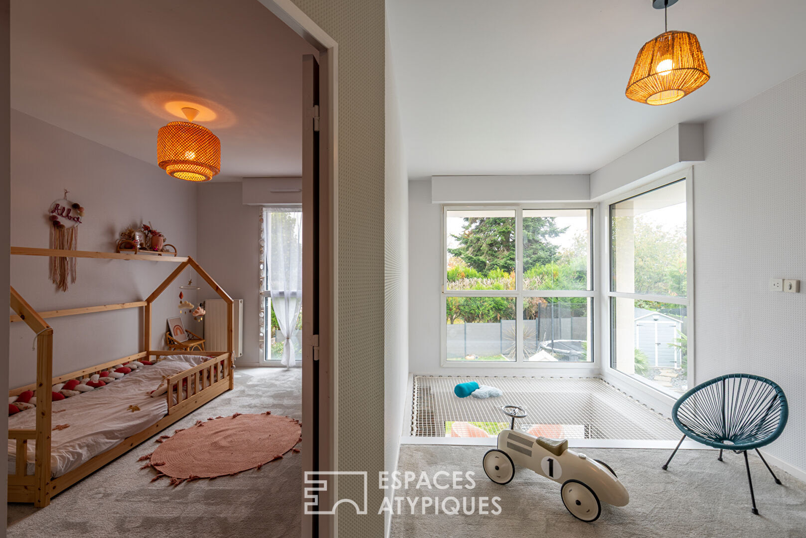 Maison contemporaine avec piscine