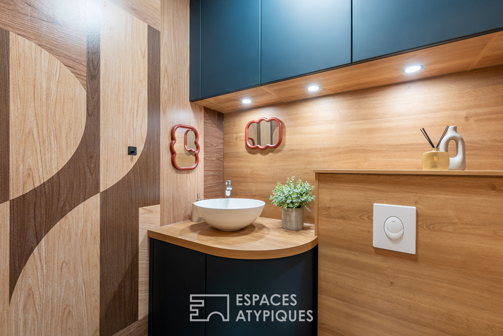 Appartement écrin contemporain en étage élevé