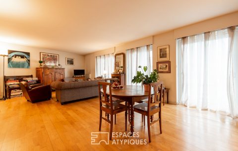 Appartement triplex en dernier étage quartier Mail Mitterrand