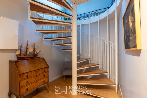 Appartement triplex en dernier étage quartier Mail Mitterrand