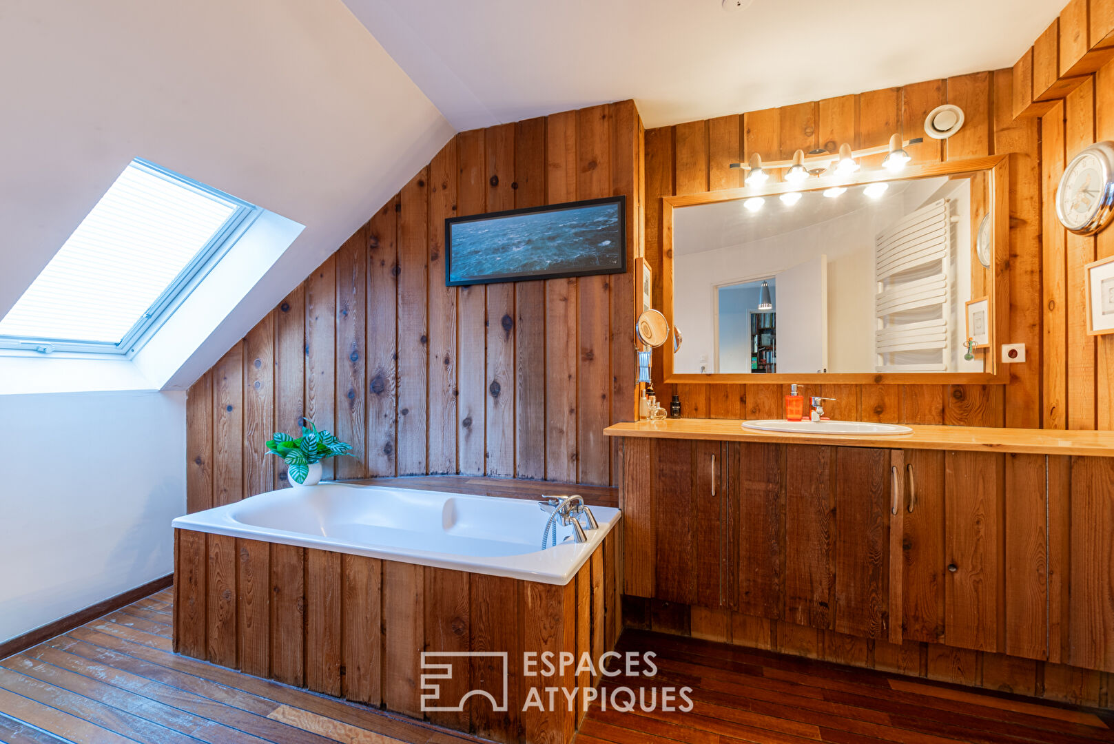 Appartement triplex en dernier étage quartier Mail Mitterrand