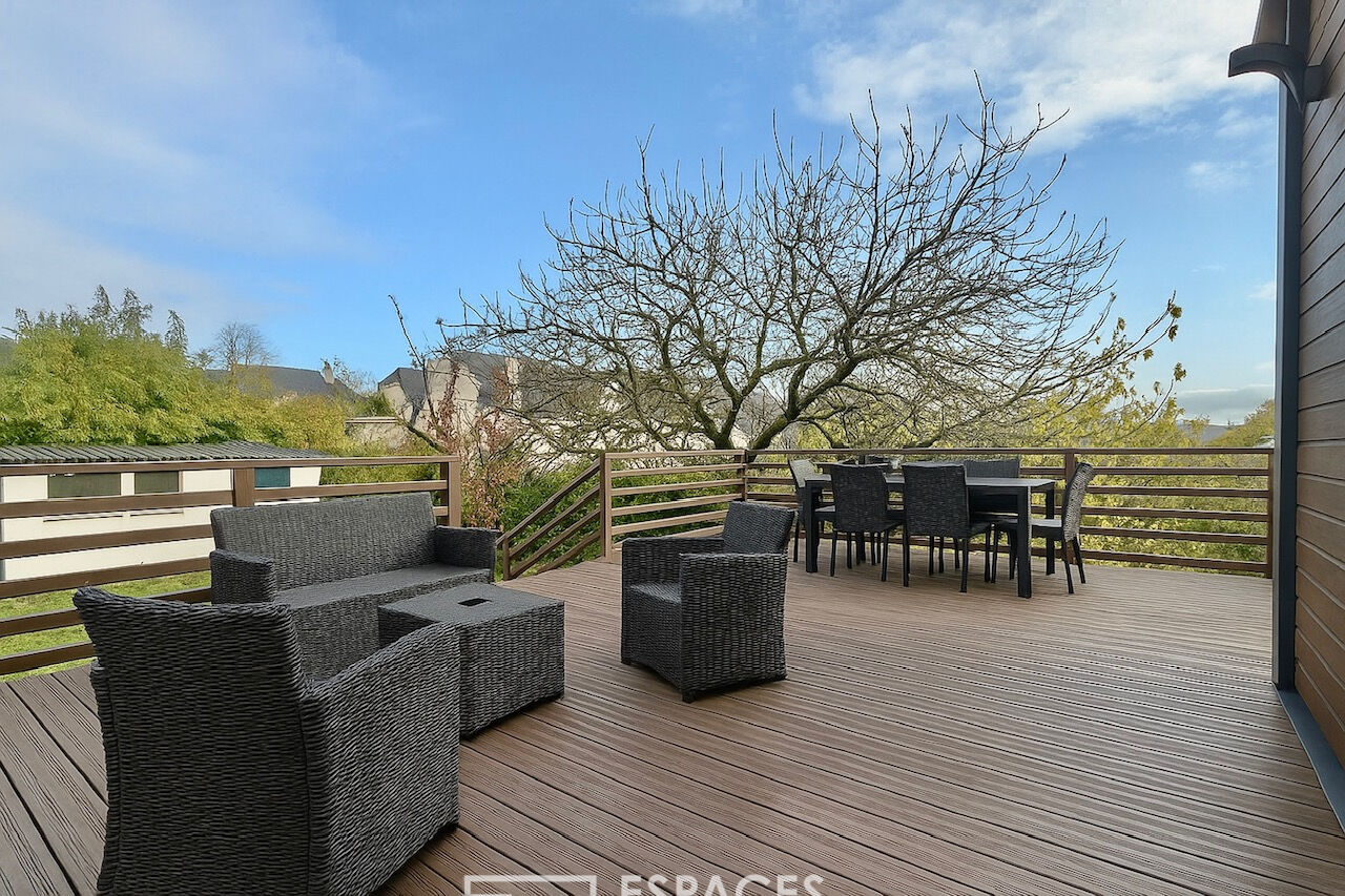 Lumineuse maison 60’s au coeur de Cesson-Sévigné