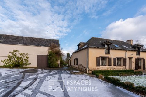 Corps de ferme et sa dépendance grand format