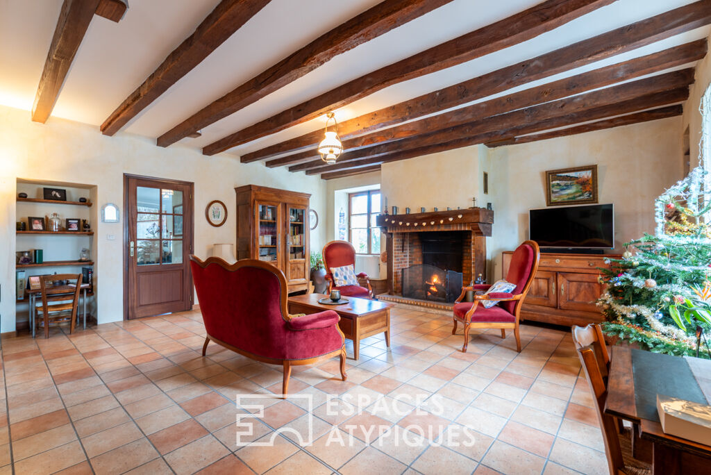 Corps de ferme et sa dépendance grand format