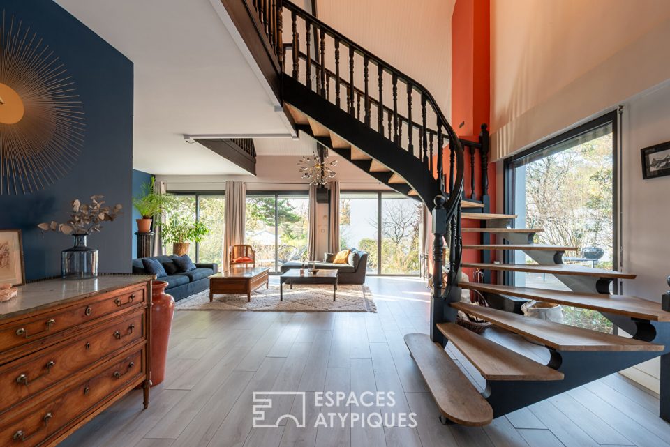 Généreuse villa d'architecte familiale