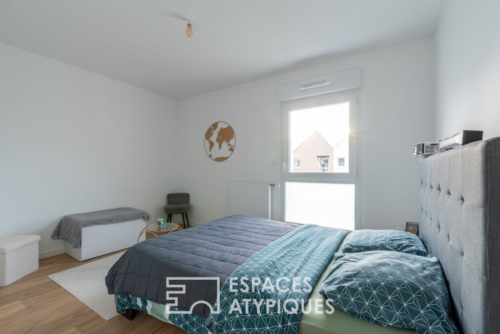 Jolie maison  avec trois chambres et jardin à Chantepie