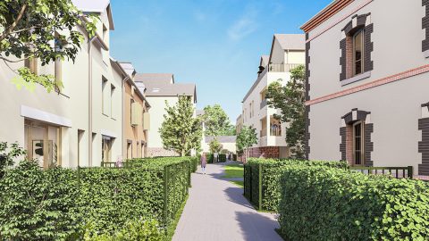 Appartement type villa sur le toit