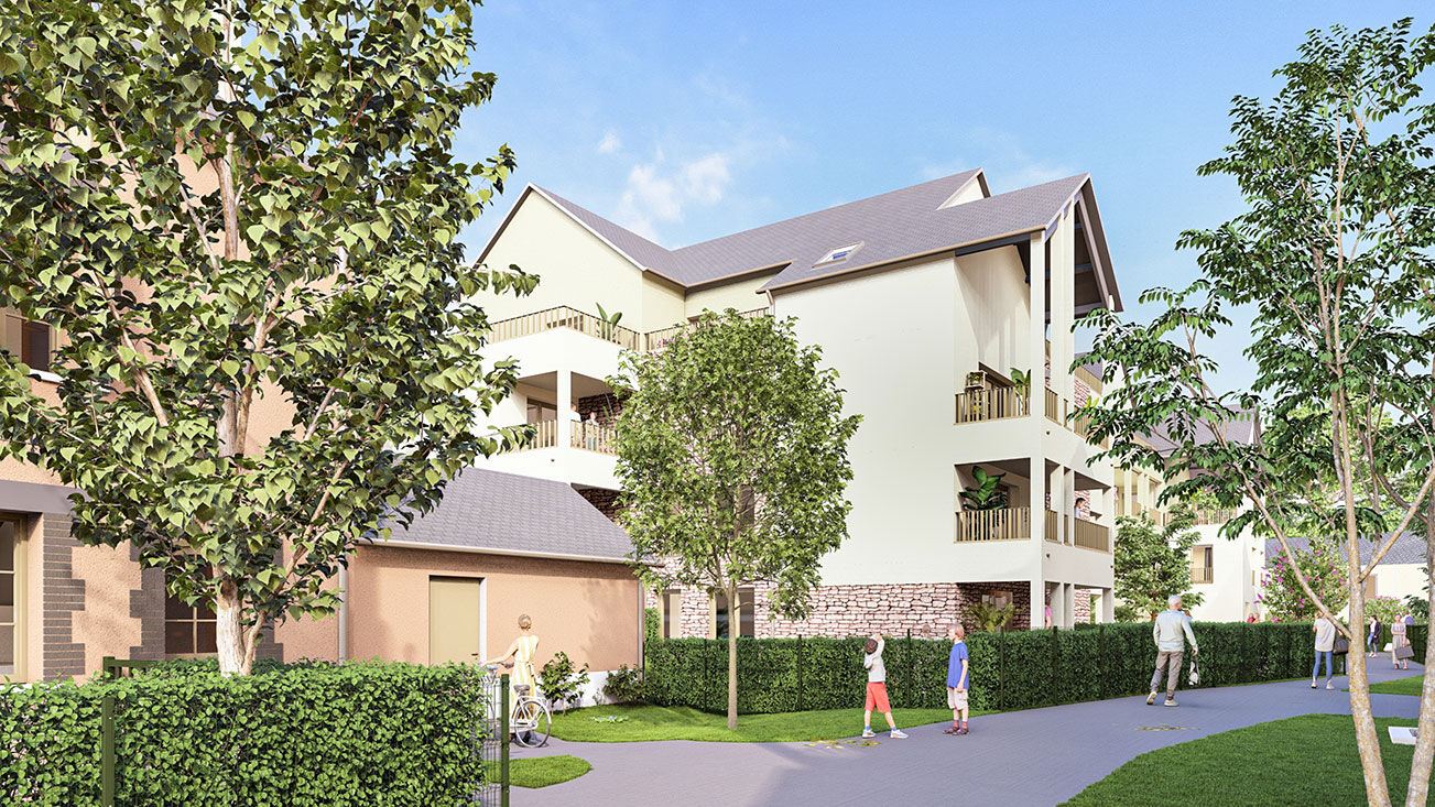 Appartement type villa sur le toit