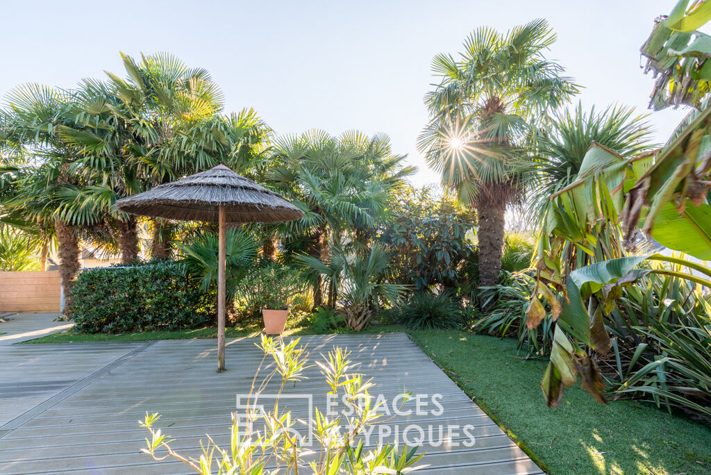 Lumineuse villa style californien et sa piscine