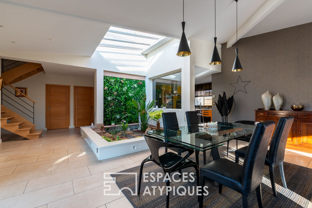 Lumineuse villa style californien et sa piscine