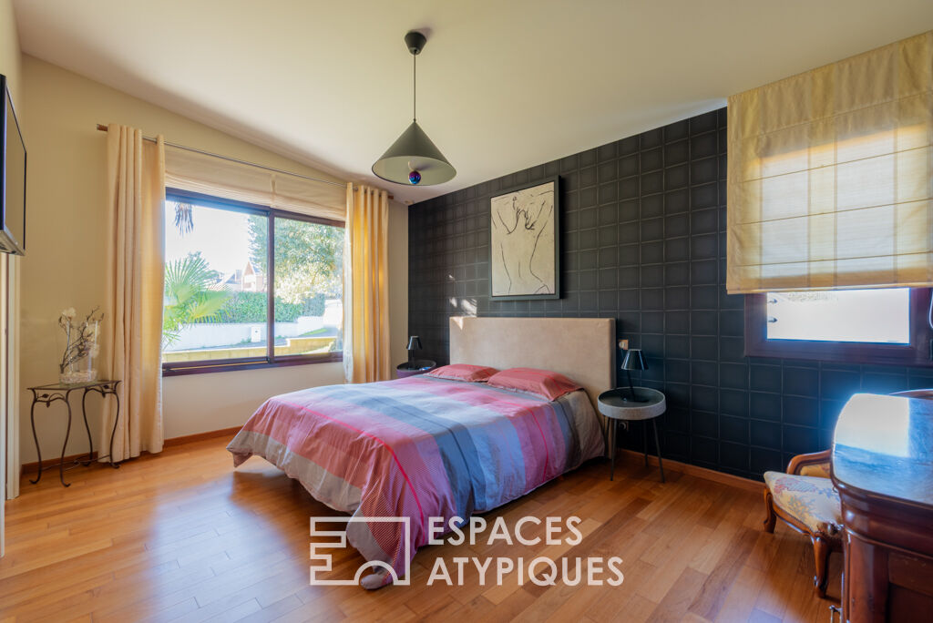 Lumineuse villa style californien et sa piscine