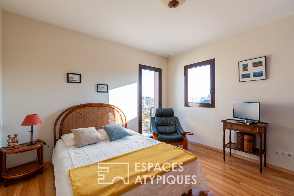 Lumineuse villa style californien et sa piscine